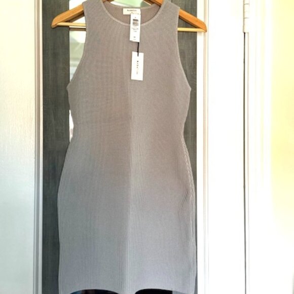 Babaton Sculpt Knit Racer Mini Dress - Picture 3 of 7